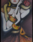 Original Öl auf Leinwand   120x50 cm